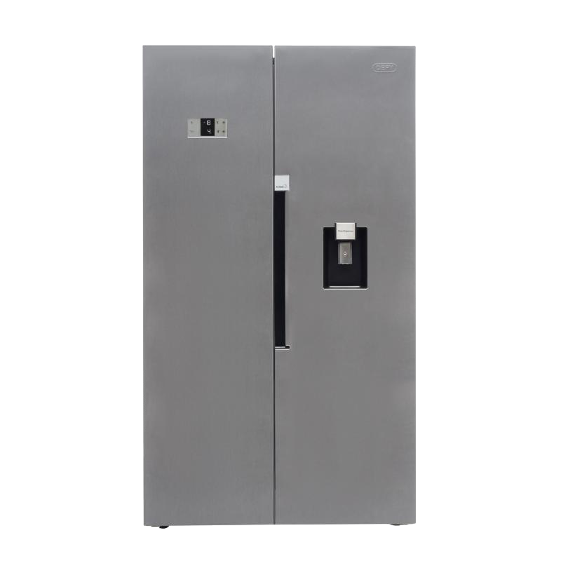 Defy Inox A+ 614L Naturelight Side By Side Fridge DFF563