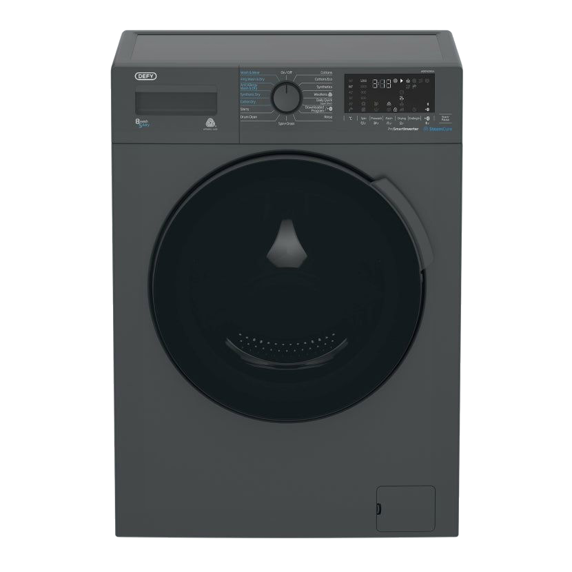 Defy Washer Dryer 8/5Kg Manhattan Grey DWD319 - Zambia