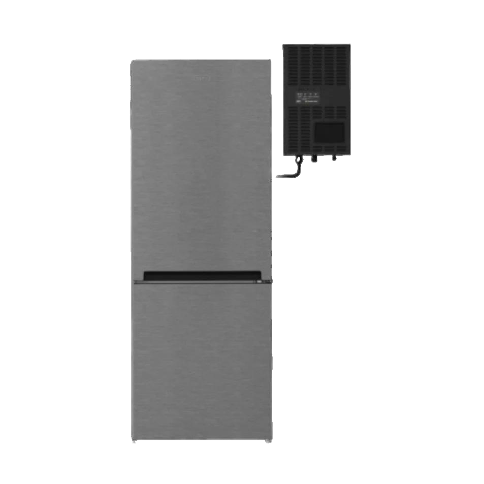 Defy Solar Off-Grid Fridge Freezer Satin Metallic DAC631S2 - Zambia