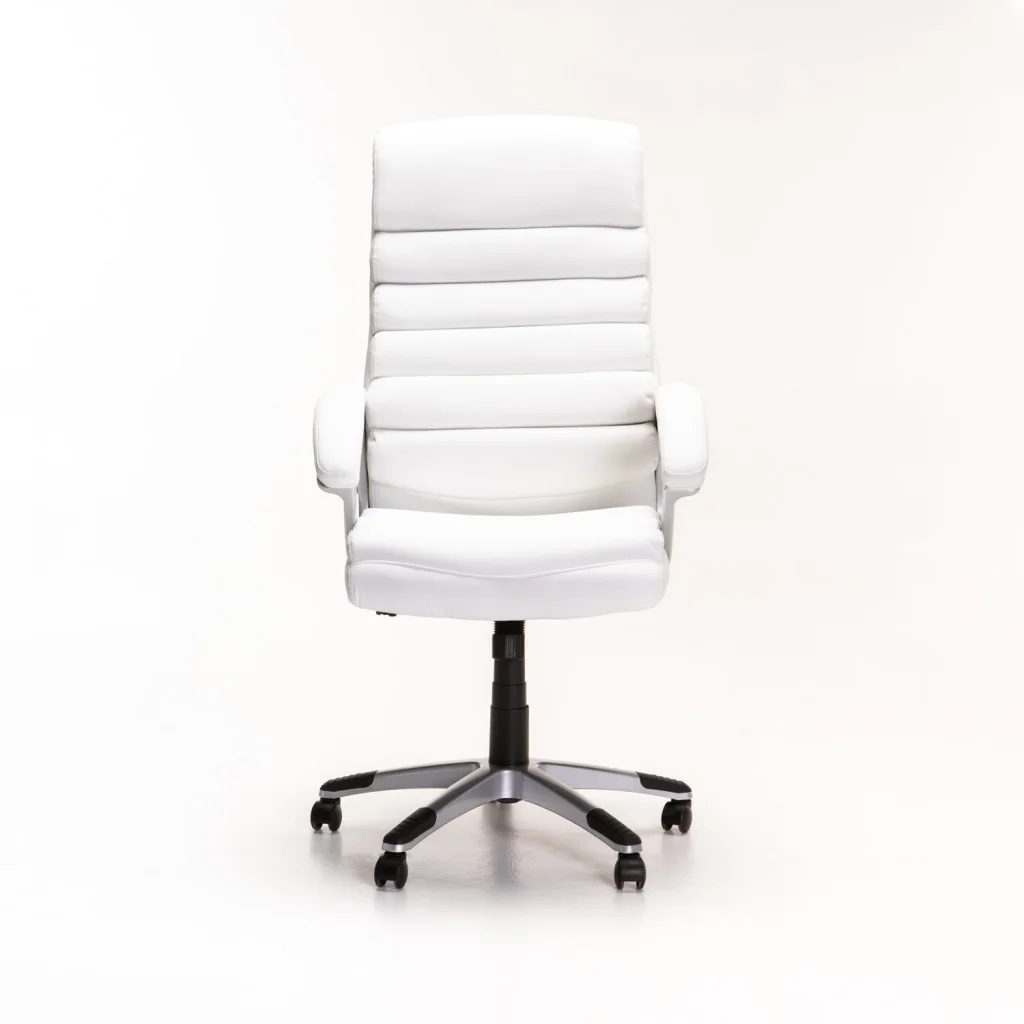 LUXURY EXECUTIVE HIBACK OFFICE CHAIR CM113 - White