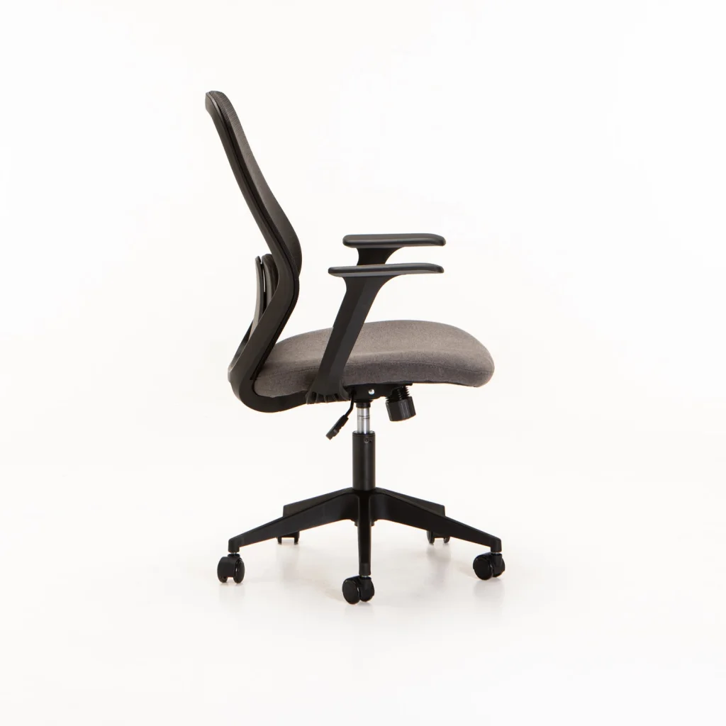 ERGONOMIC MIDBACK OFFICE CHAIR 349M - BLACK