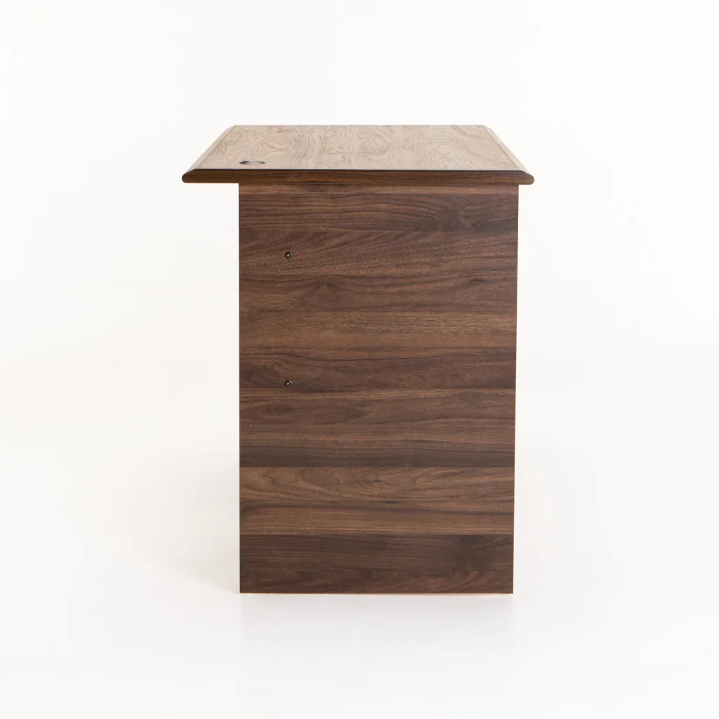 SOHO 120cm DELUXE 3 DRAWER DESK - Walnut