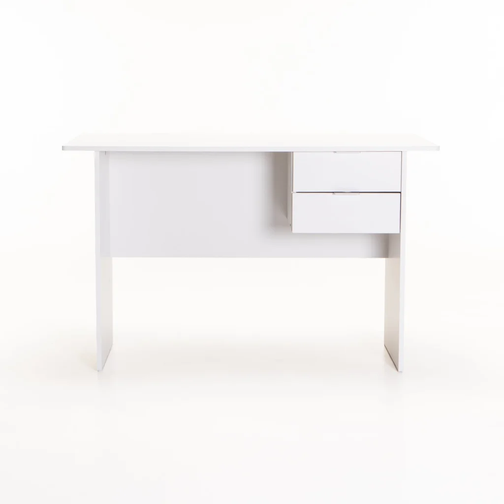 SOHO 120cm 2 DRAWER DESK - White