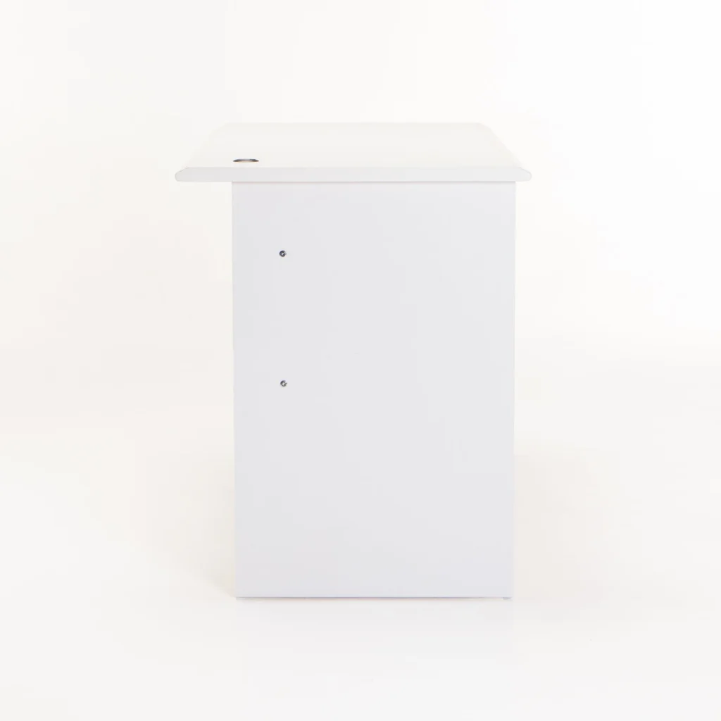 SOHO 120cm DELUXE 3 DRAWER DESK - White