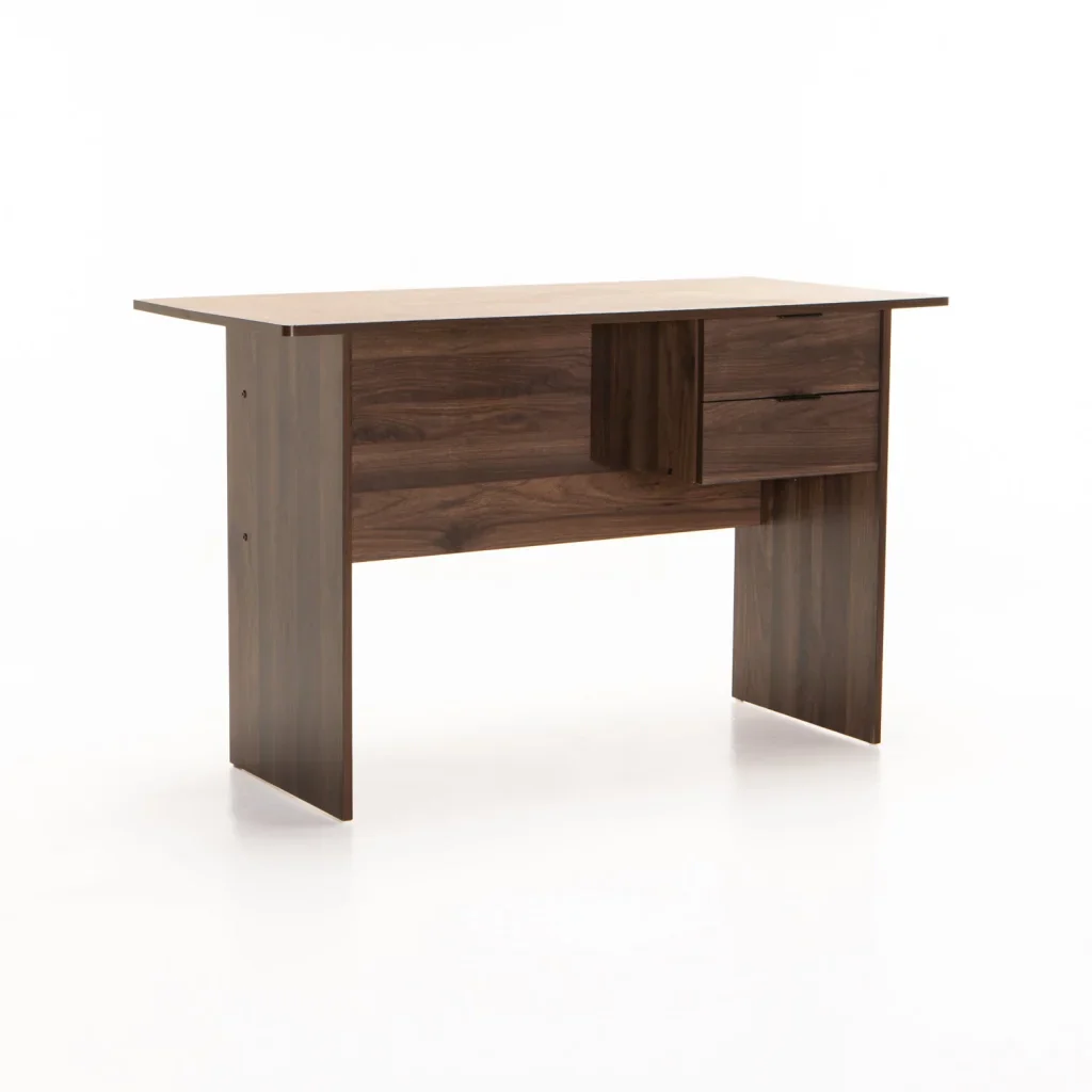 SOHO 120cm 2 DRAWER DESK - Walnut