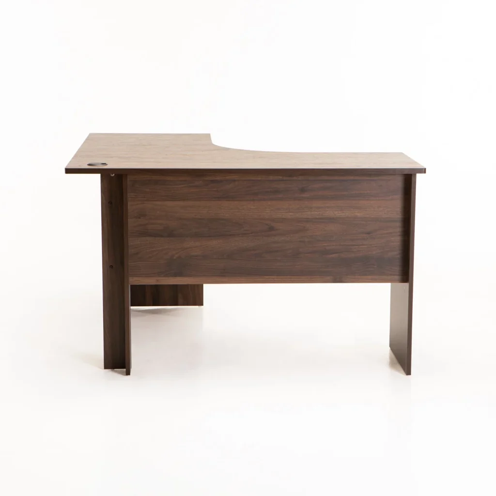 SOHO 120cm 2 DRAWER CORNER DESK - Walnut