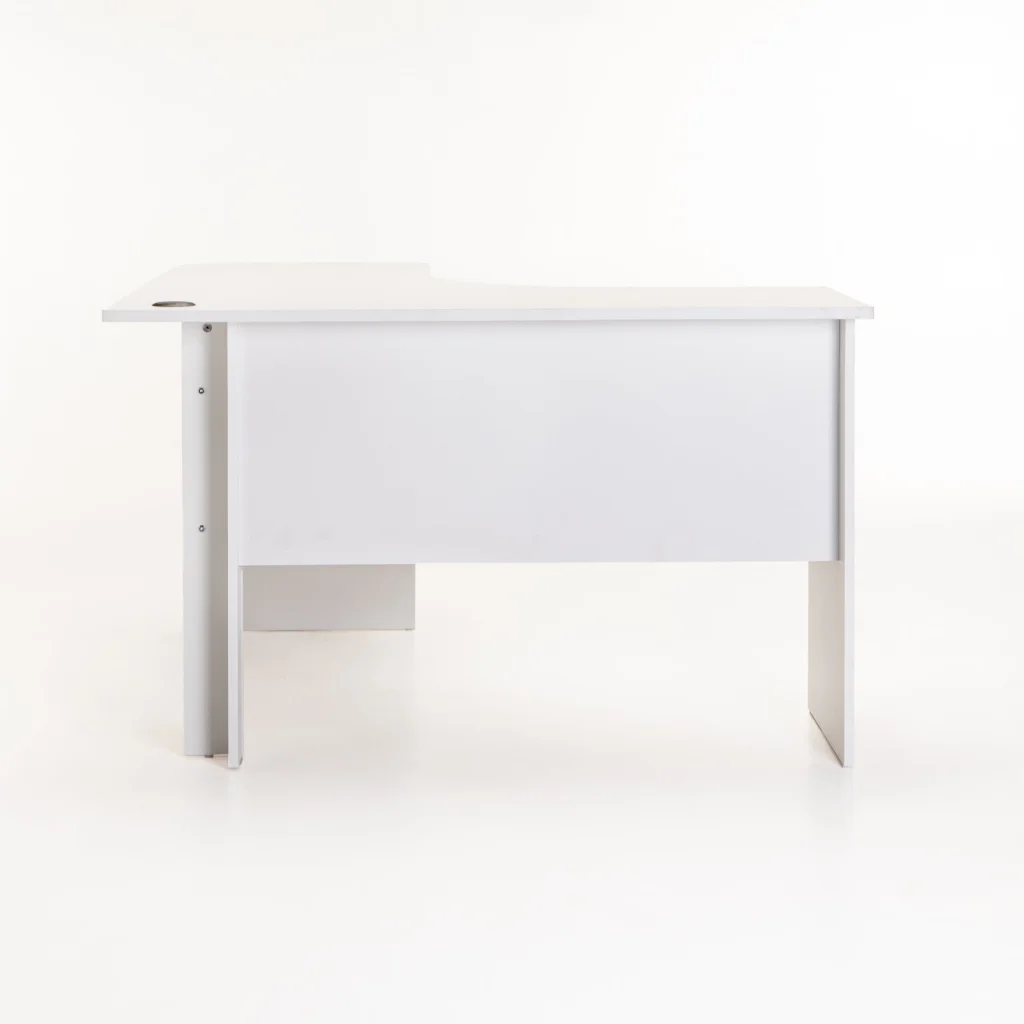 SOHO 120cm 2 DRAWER CORNER DESK - White