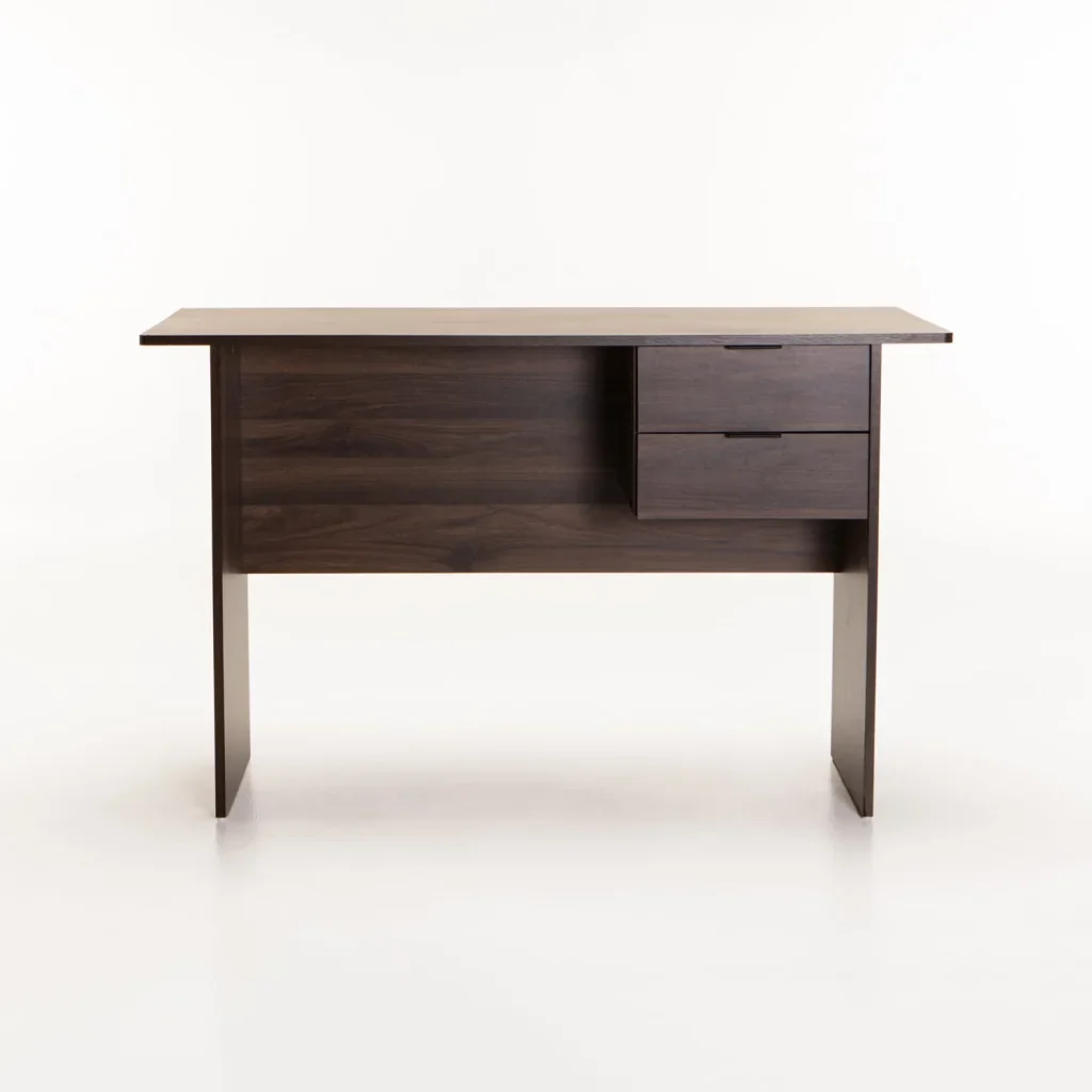 SOHO 120cm 2 DRAWER DESK - Walnut