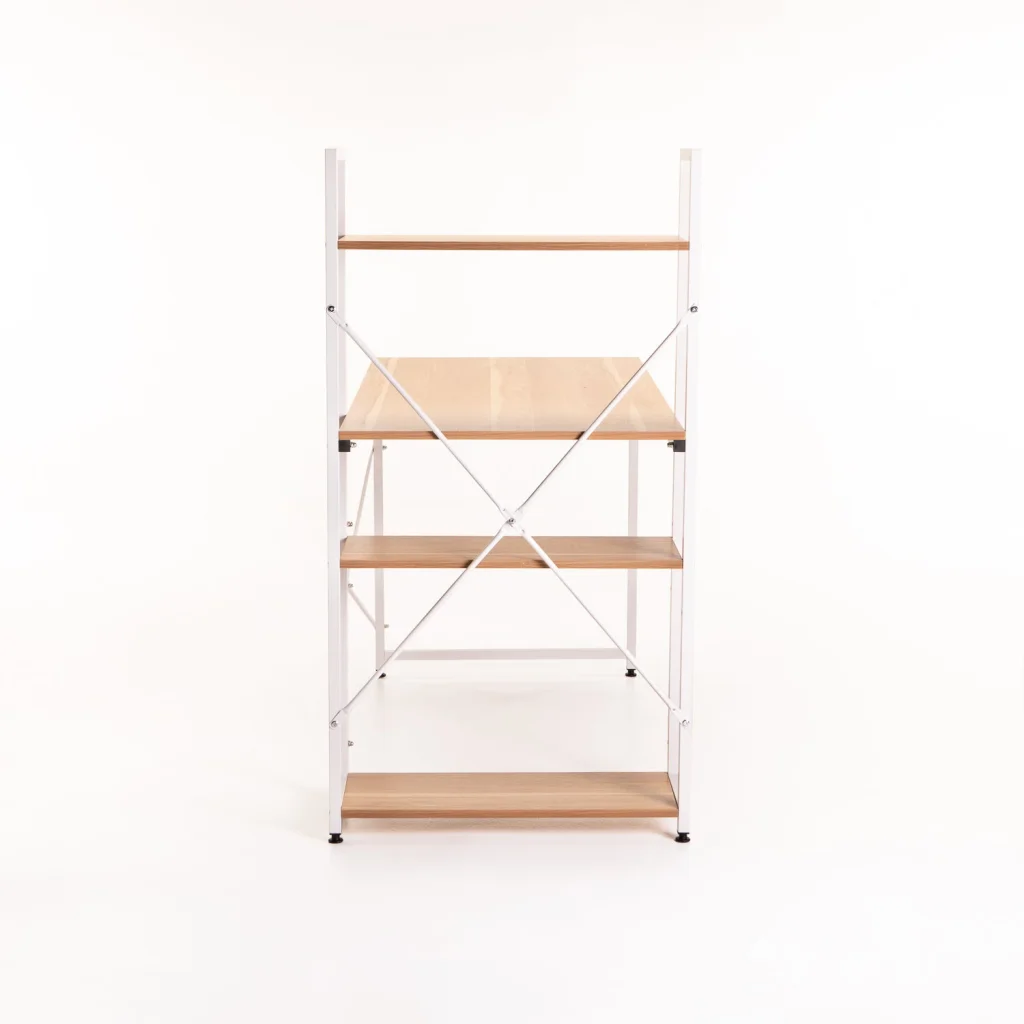 OMEGA 120cm DESK WITH SHELF - Beech