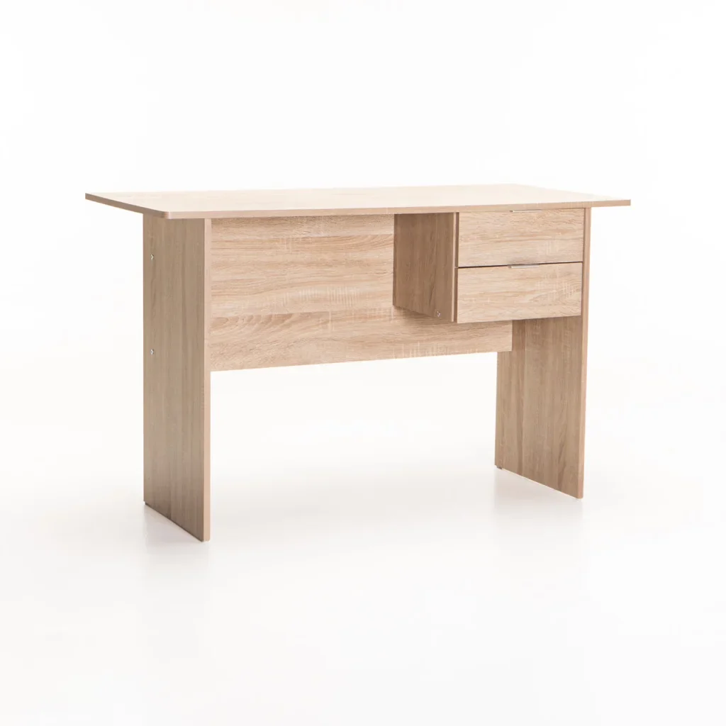 SOHO 120cm 2 DRAWER DESK - Light Oak