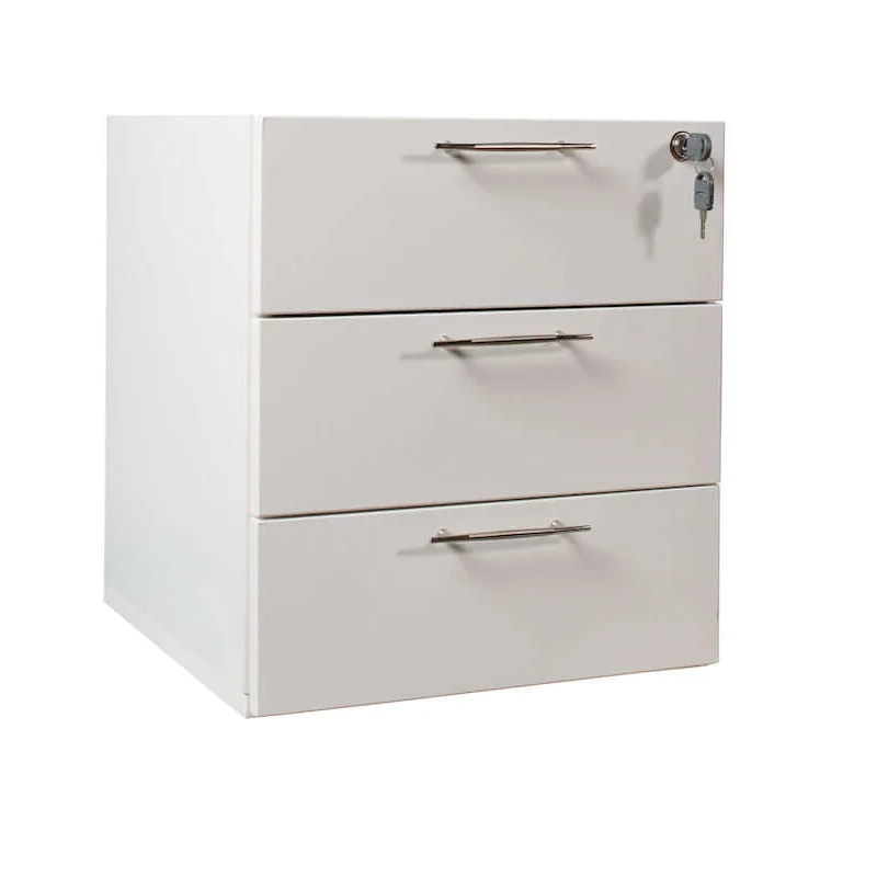 AXA 3 DRAWER UNIT FOR DESKS - WHITE