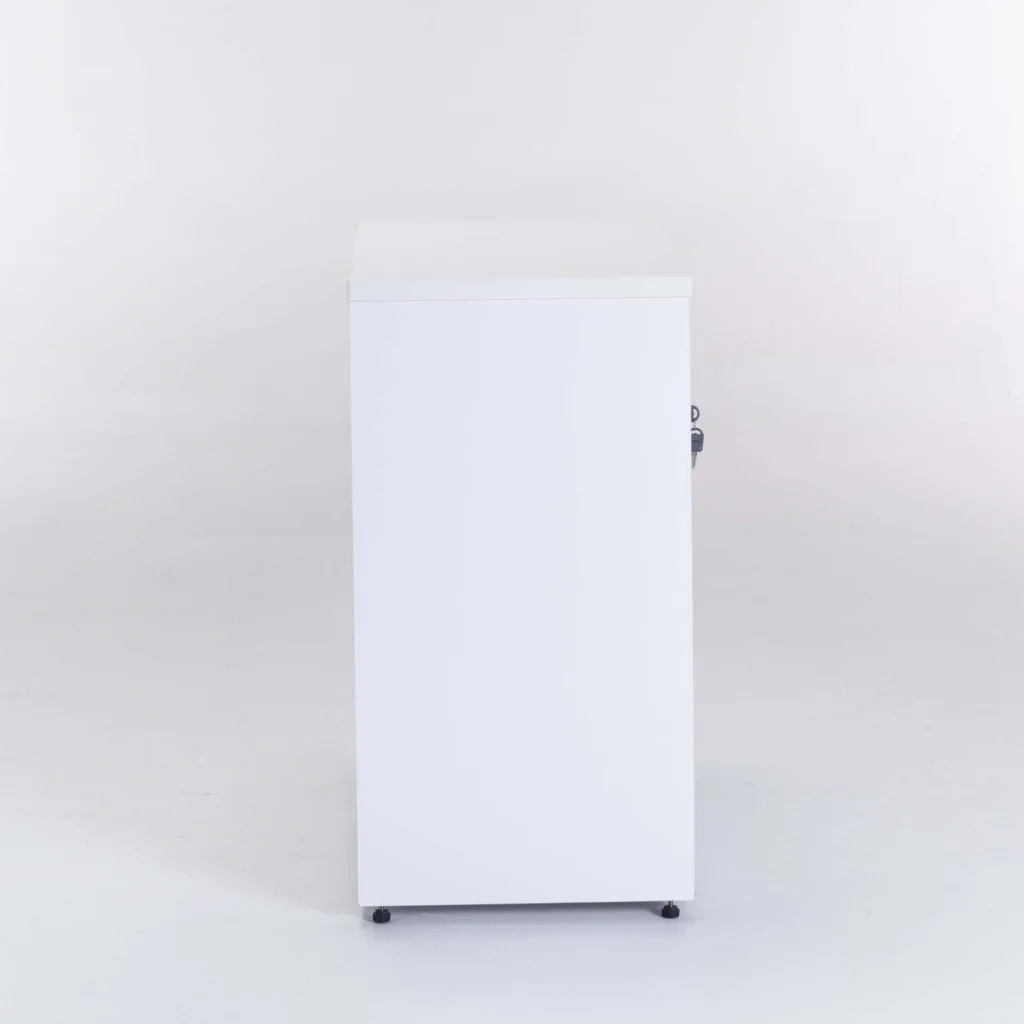 AXA 2 DOOR CABINET - WHITE
