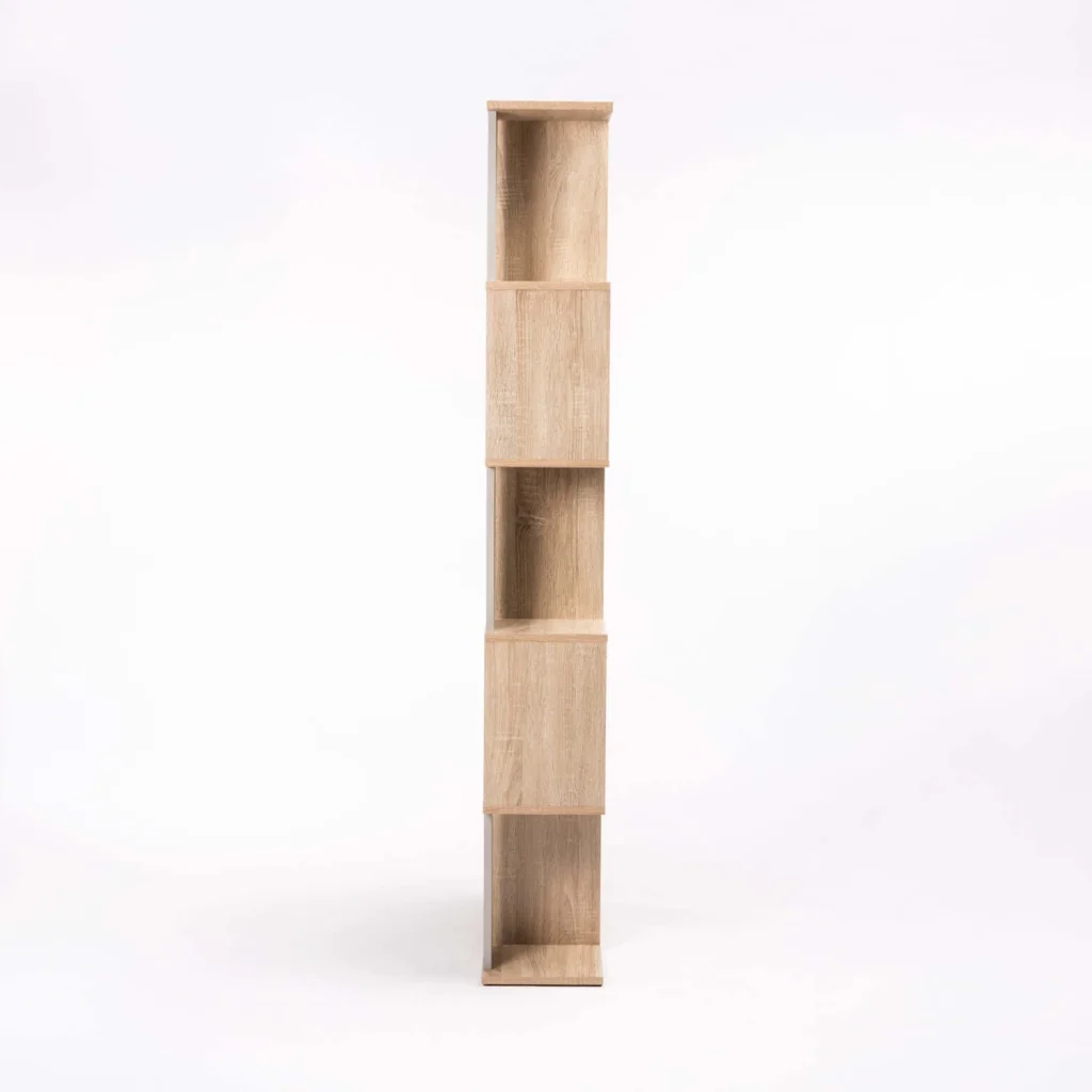 AIR MODULAR 5 SHELF UNIT - LIGHT OAK