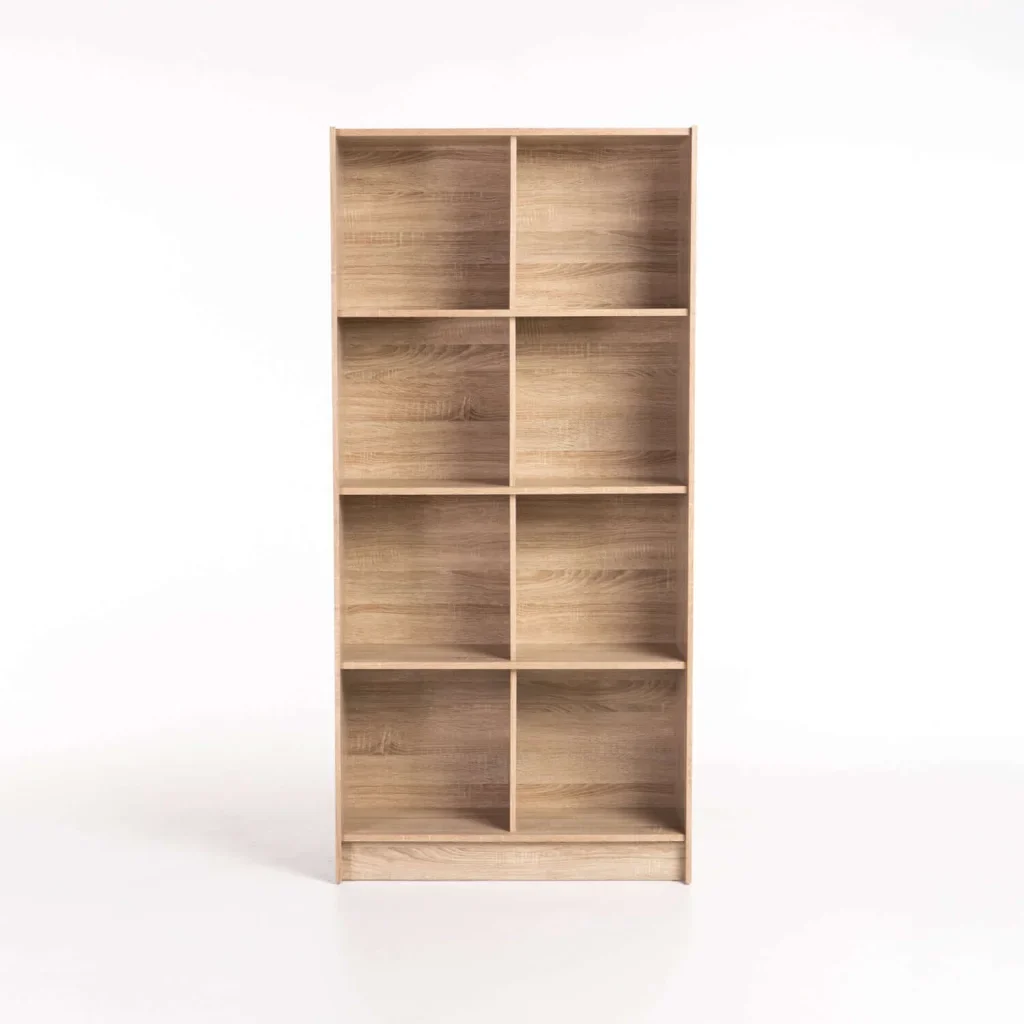 DELTA BOOKCASE BC08 - LIGHT OAK