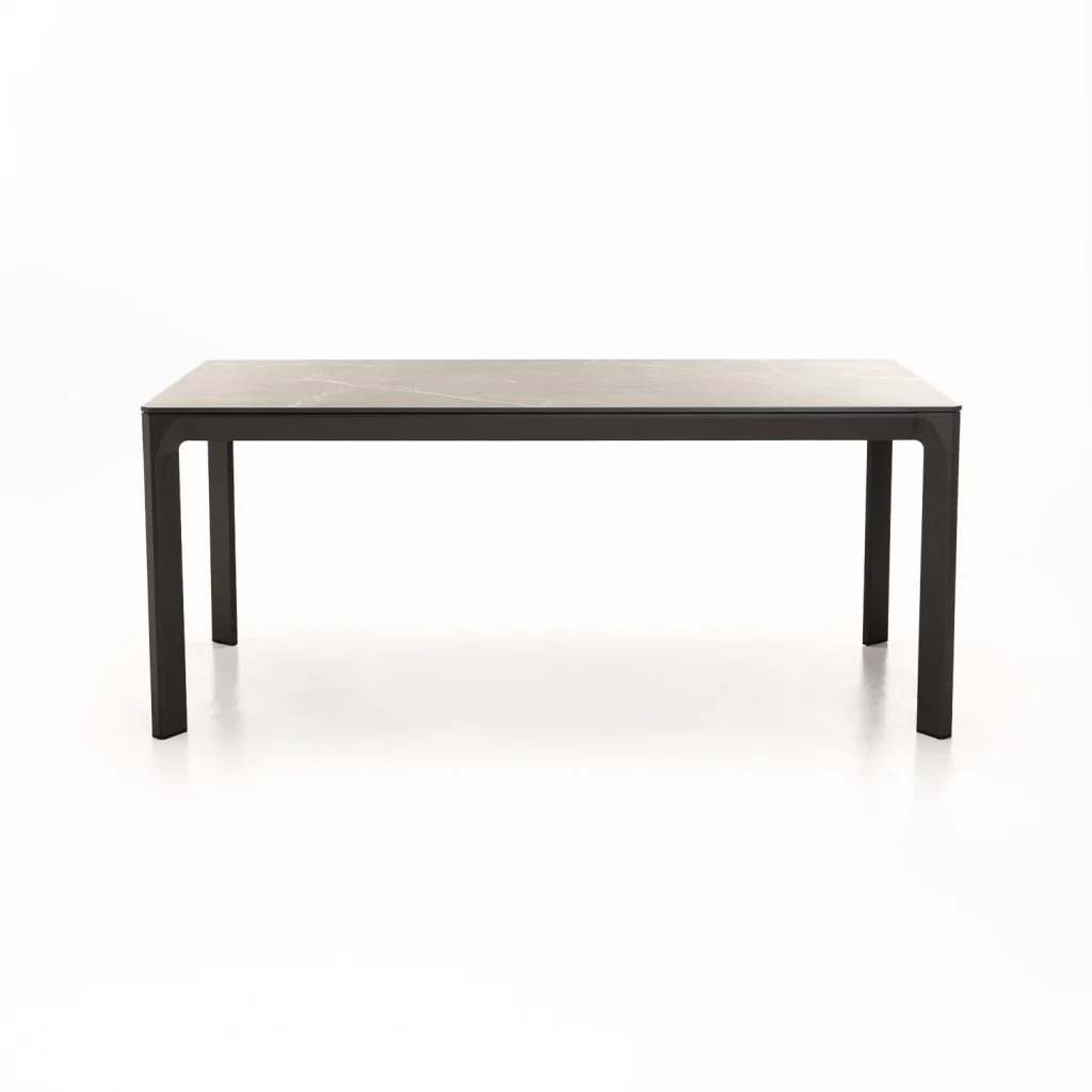 BORNEO STONE TOP 6-8 SEATER OUTDOOR TABLE 180 x 90 CM