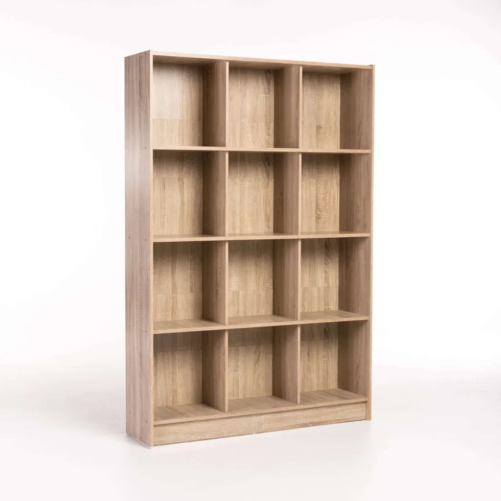 DELTA BOOKCASE BC12 - LIGHT OAK