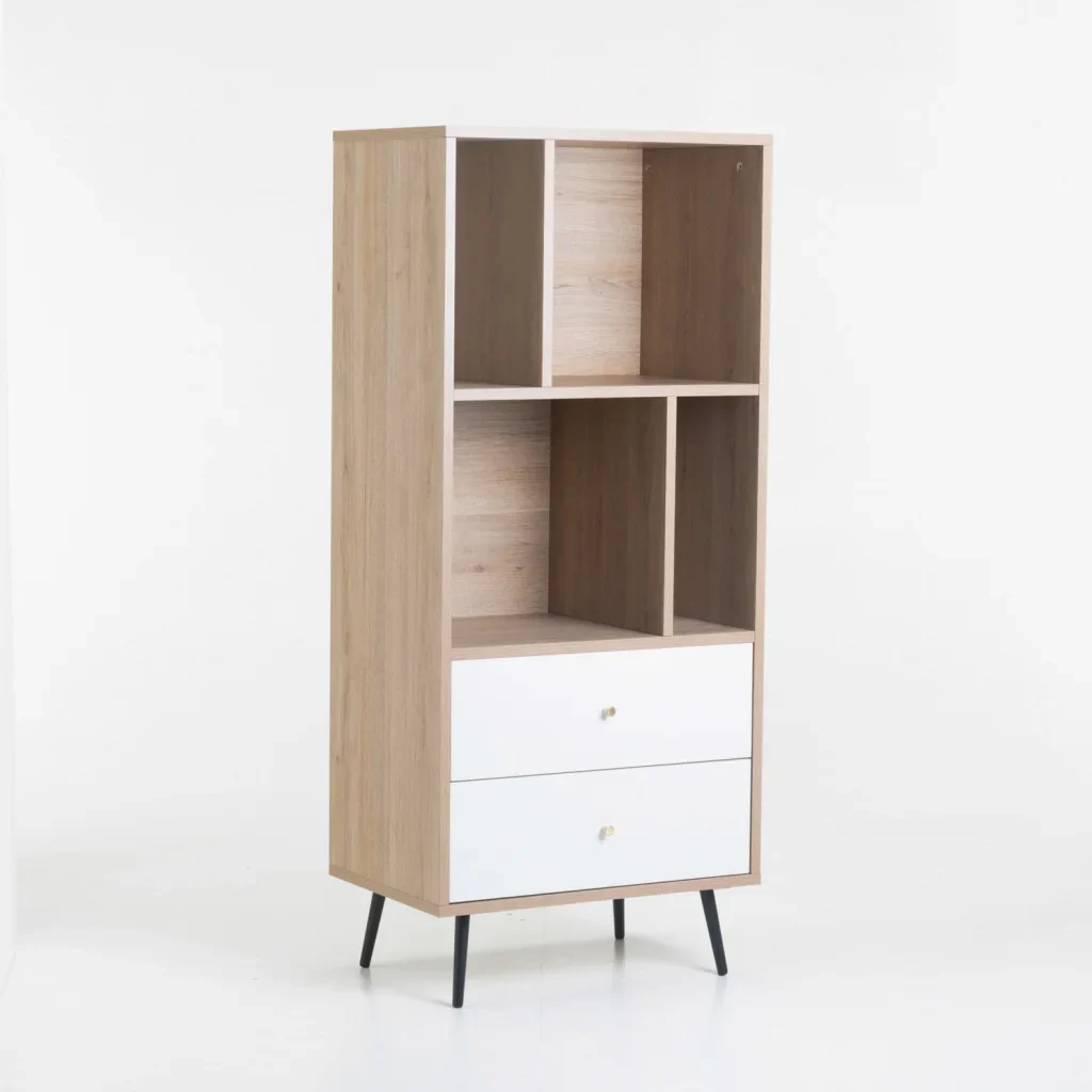 MONZA 2 DRAWER MULTI SHELF UNIT