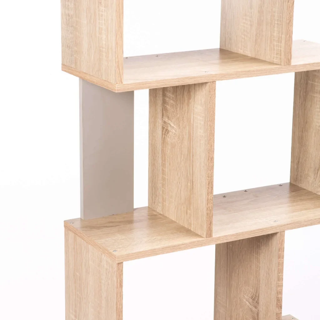 AIR MODULAR 5 SHELF UNIT - LIGHT OAK