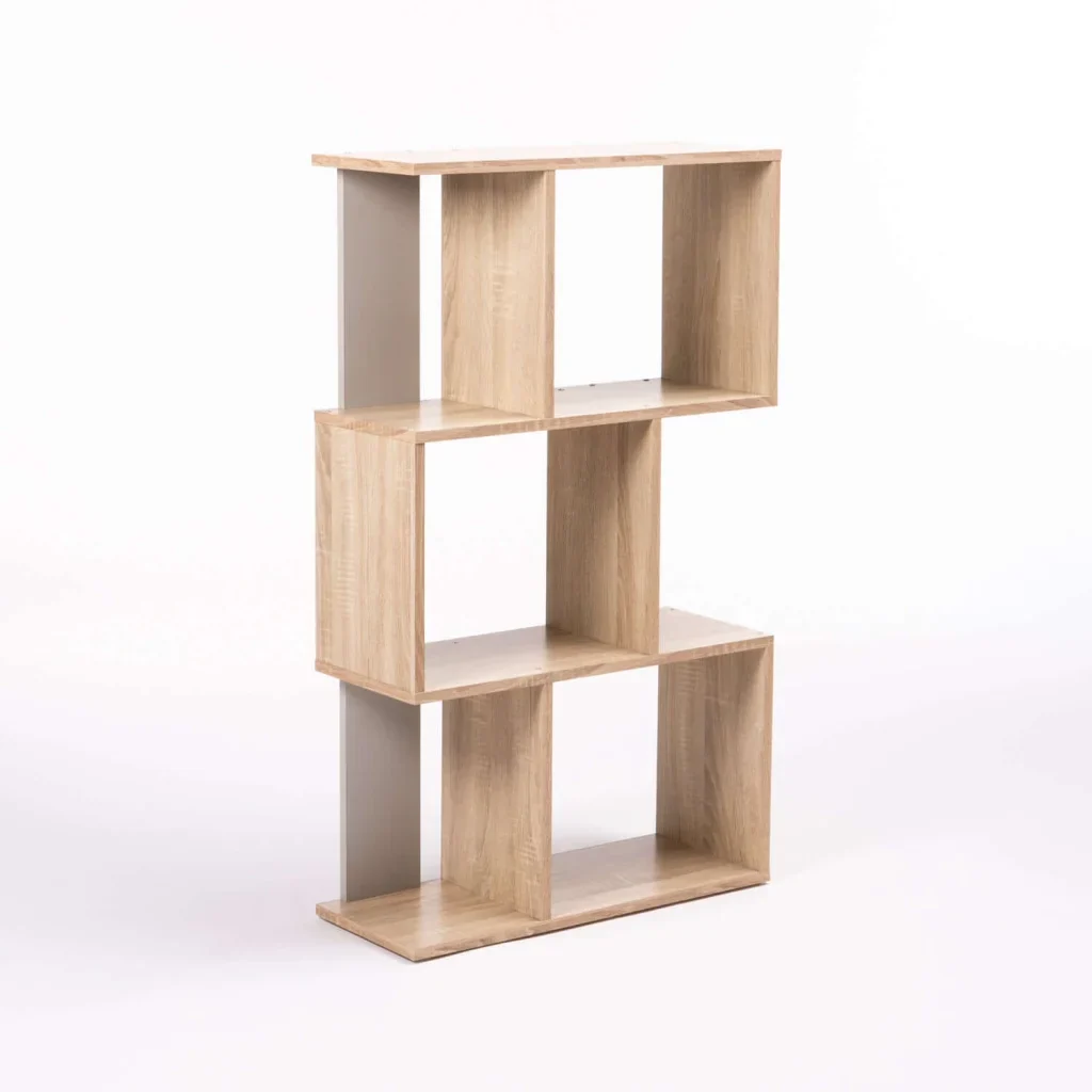 AIR MODULAR 3 SHELF UNIT - LIGHT OAK