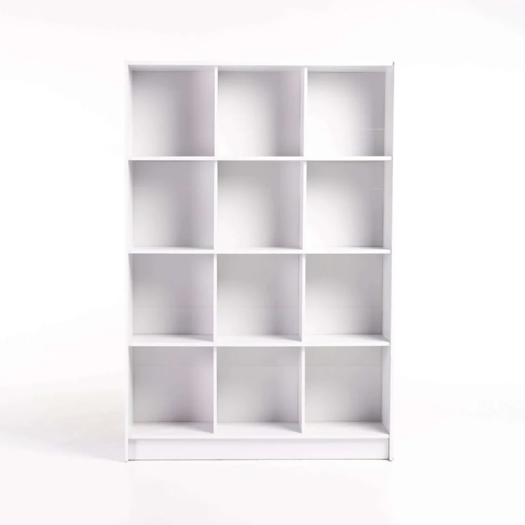 DELTA BOOKCASE BC12 - WHITE
