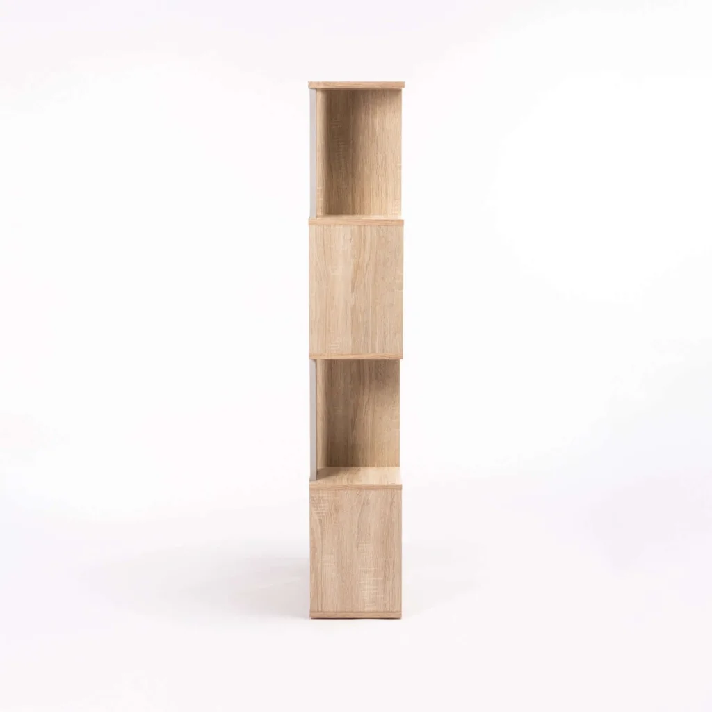 AIR MODULAR 4 SHELF UNIT - LIGHT OAK