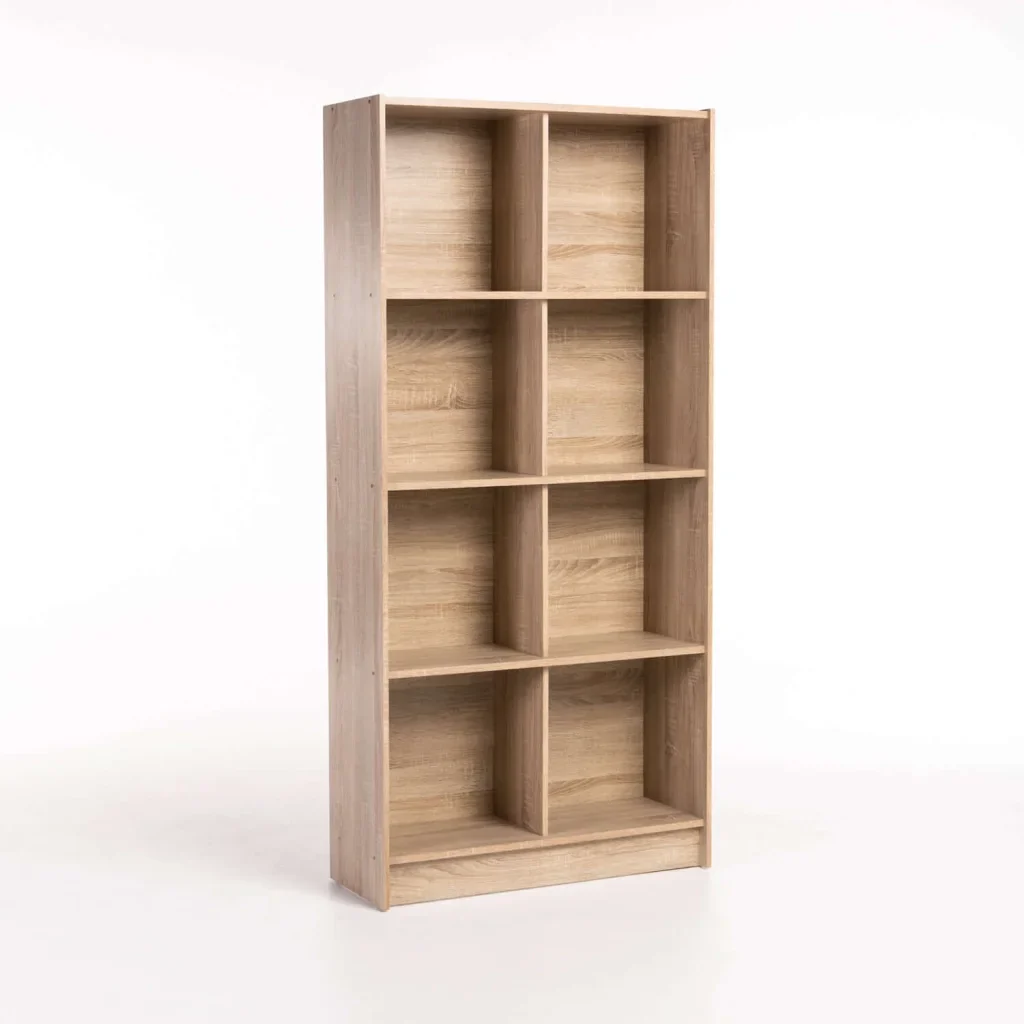 DELTA BOOKCASE BC08 - LIGHT OAK