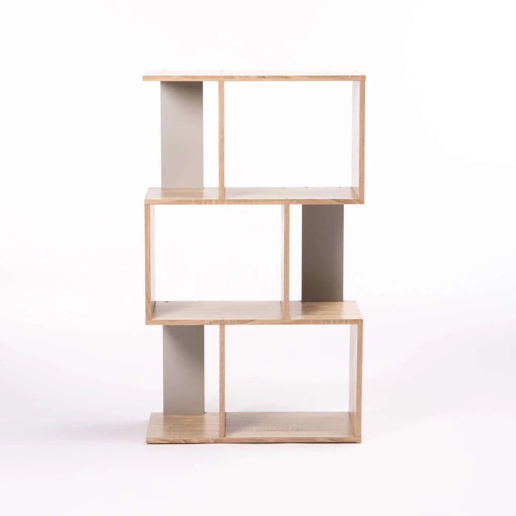 AIR MODULAR 3 SHELF UNIT - LIGHT OAK