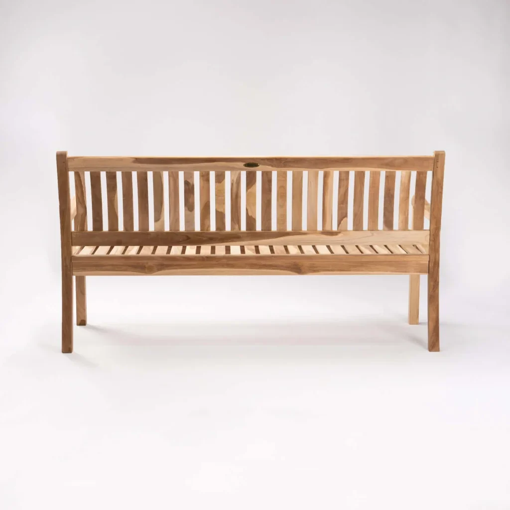 BEAUFORT TEAK 3 SEATER BENCH