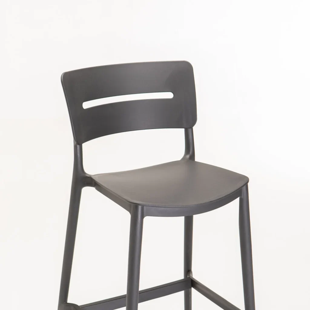 LEMNOS INDOOR/OUTDOOR BARSTOOL - DARK GREY
