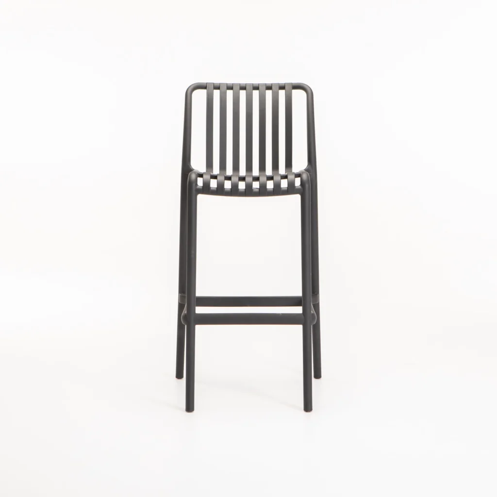 MAJORCA INDOOR/OUTDOOR BARSTOOL - BLACK