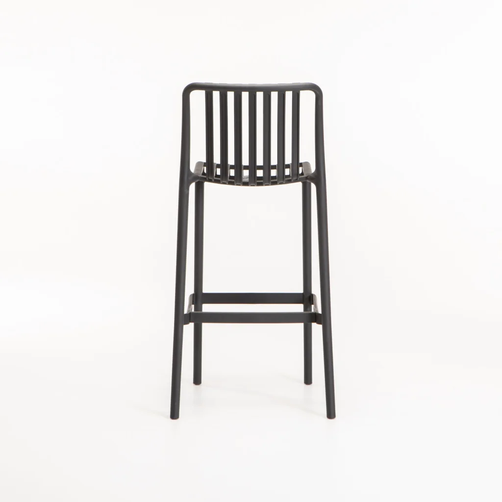 MAJORCA INDOOR/OUTDOOR BARSTOOL - DARK GREY