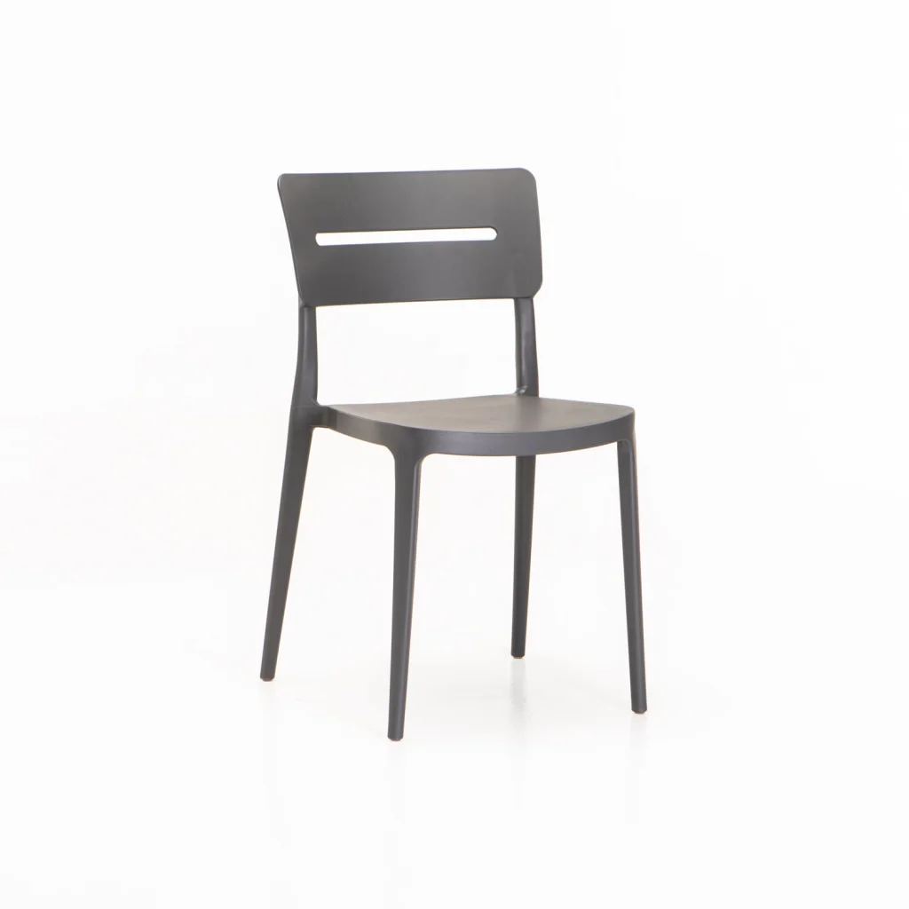 LEMNOS INDOOR/OUTDOOR CHAIR - DARK GREY
