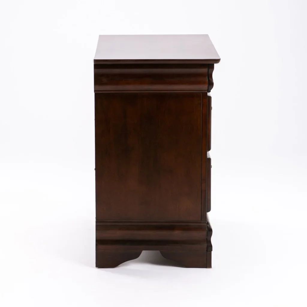 LOUISE 2 DRAWER PEDESTAL - DARK