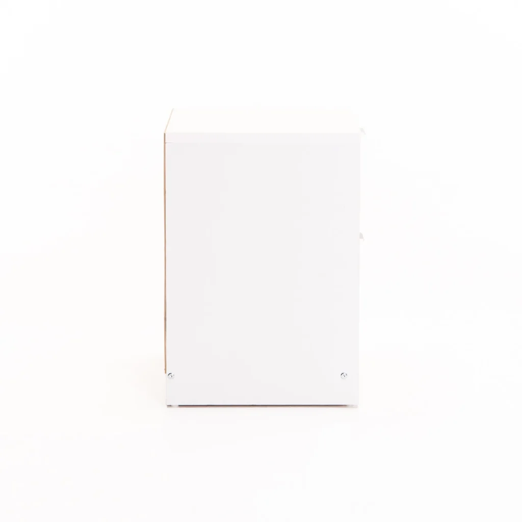 KAPPY 2 DRAWER PEDESTAL - WHITE/ LIGHT OAK