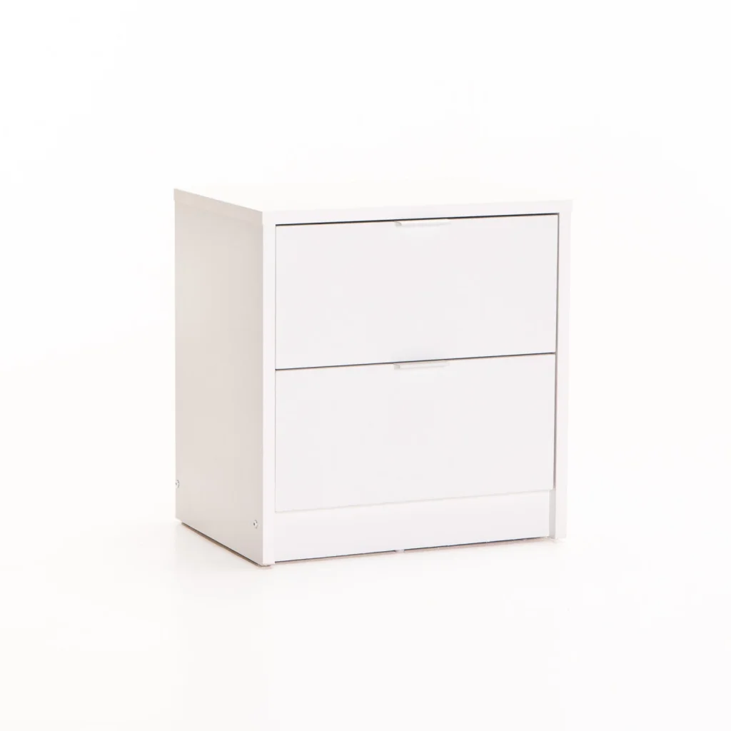 KAPPY 2 DRAWER PEDESTAL - WHITE