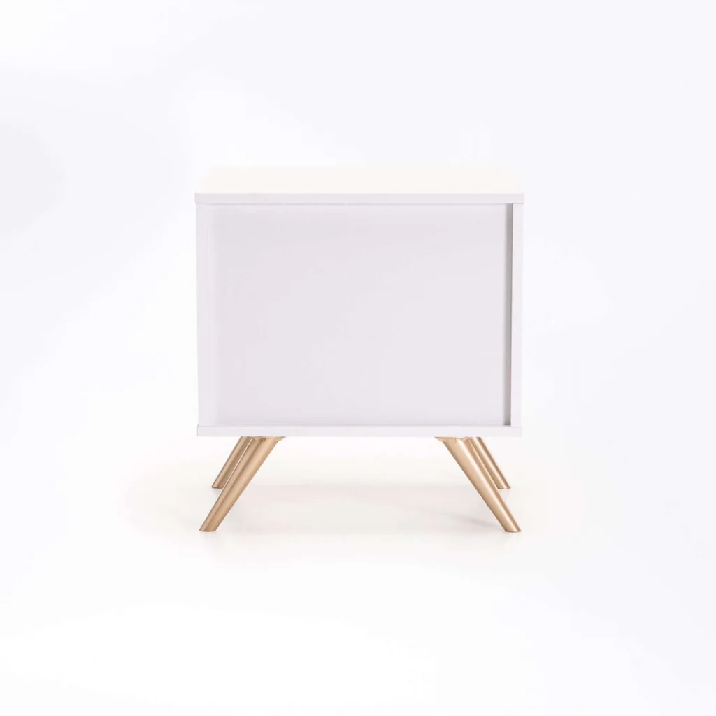 LENA 2 DRAWER PEDESTAL - WHITE