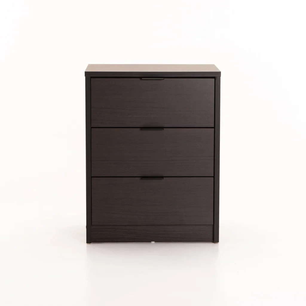 KAPPY 3 DRAWER PEDESTAL - WENGE