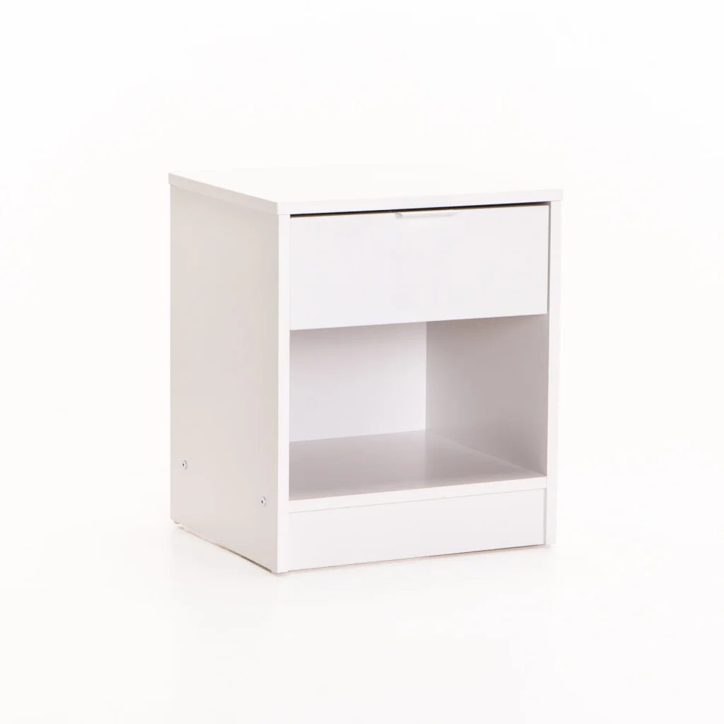 THETA 1 DRAWER PEDESTAL - WHITE
