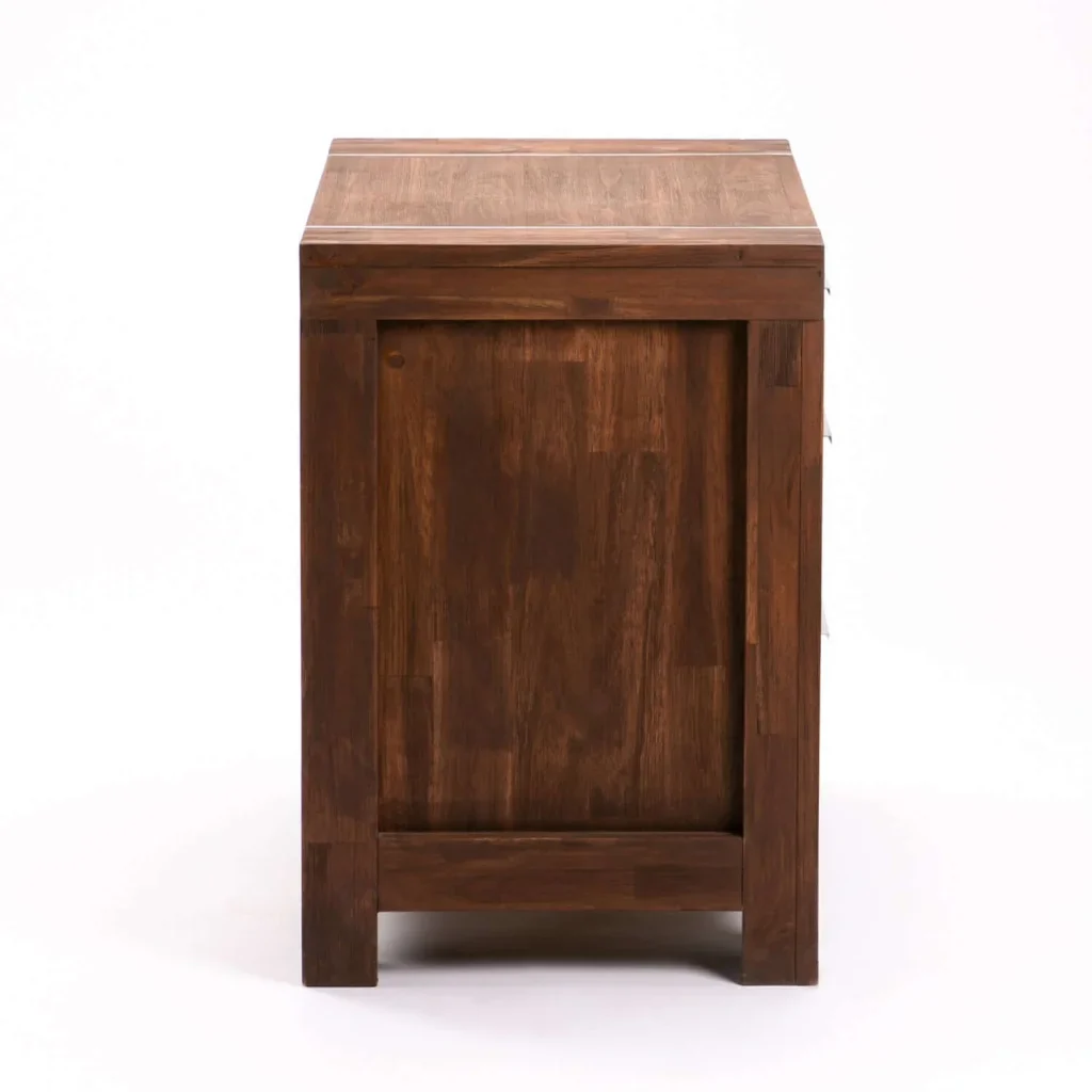 GLACIER 3 DRAWER PEDESTAL - JAVA
