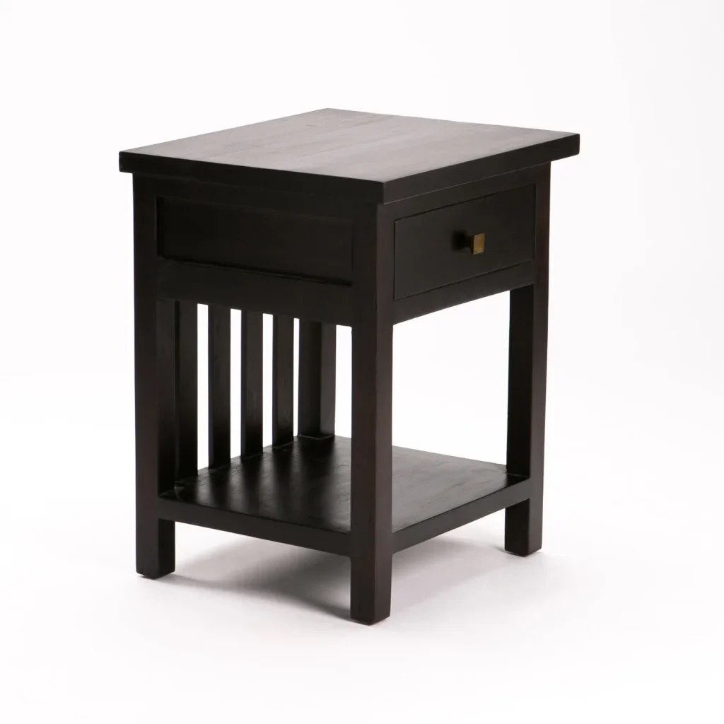 TIKKA 1 DRAWER PEDESTAL - MAHOGANY
