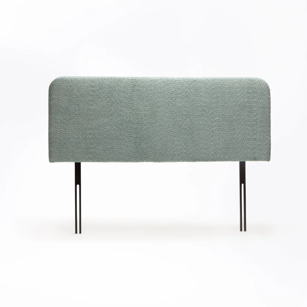 LUCY BOUCLE FABRIC HEADBOARD (DOUBLE) - MINT