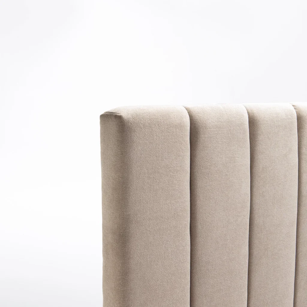LENI FABRIC HEADBOARD (DOUBLE) - OATMEAL