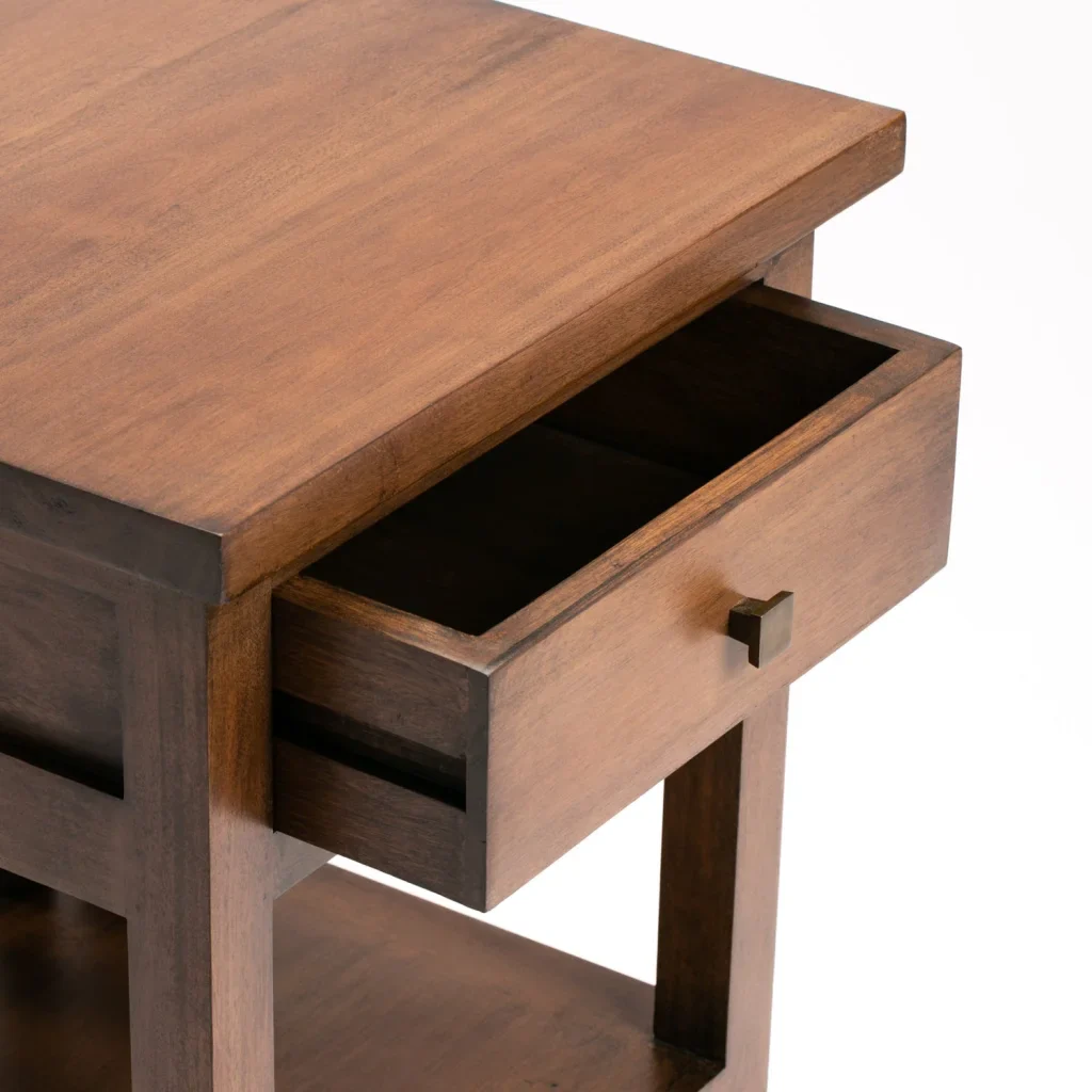 TIKKA 1 DRAWER PEDESTAL - WALNUT