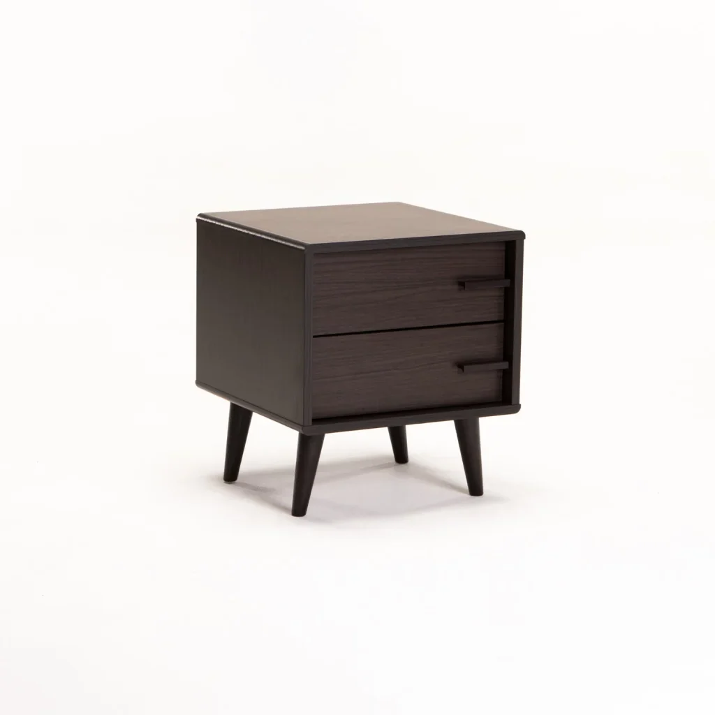 ZETA 2 DRAWER PEDESTAL- WENGE