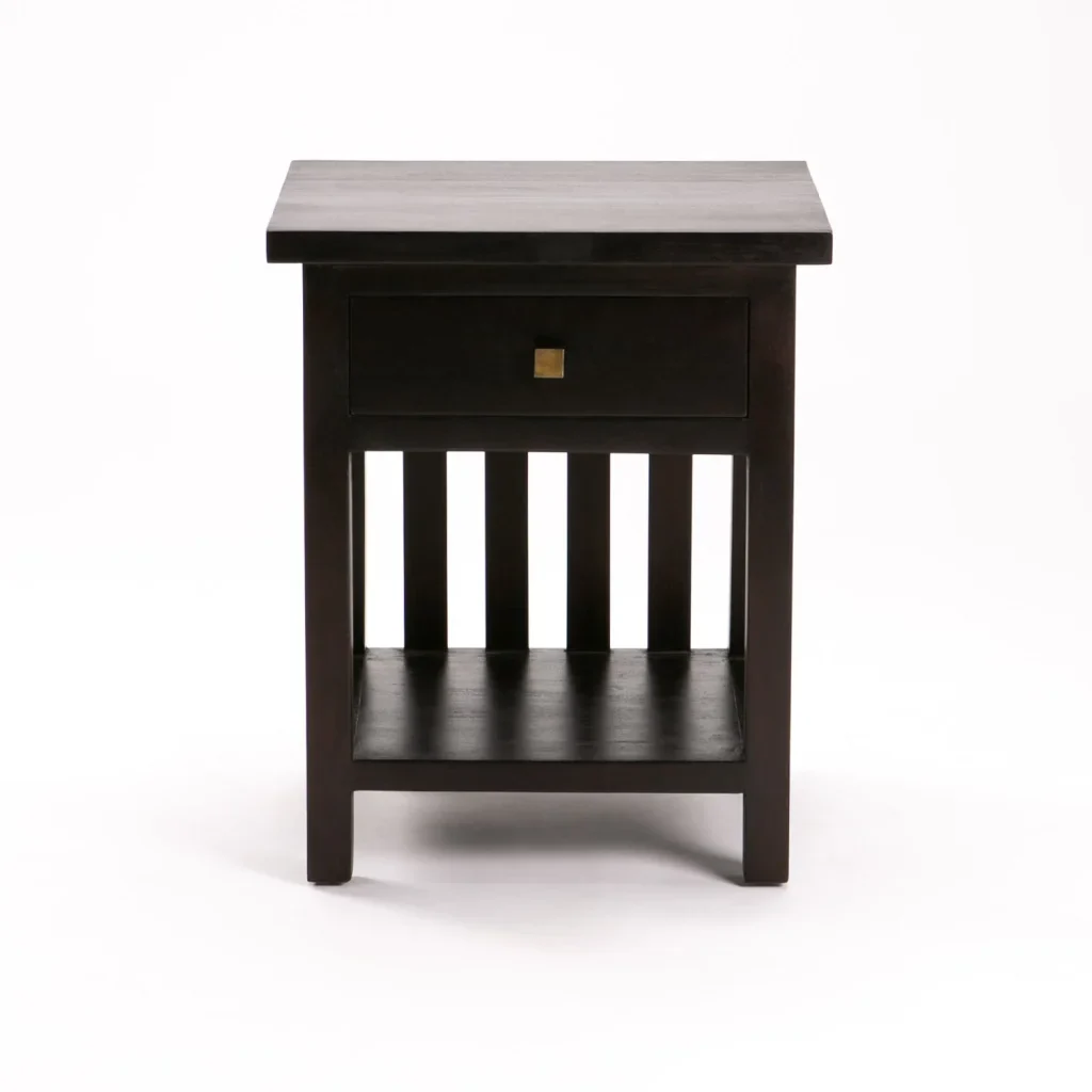 TIKKA 1 DRAWER PEDESTAL - MAHOGANY