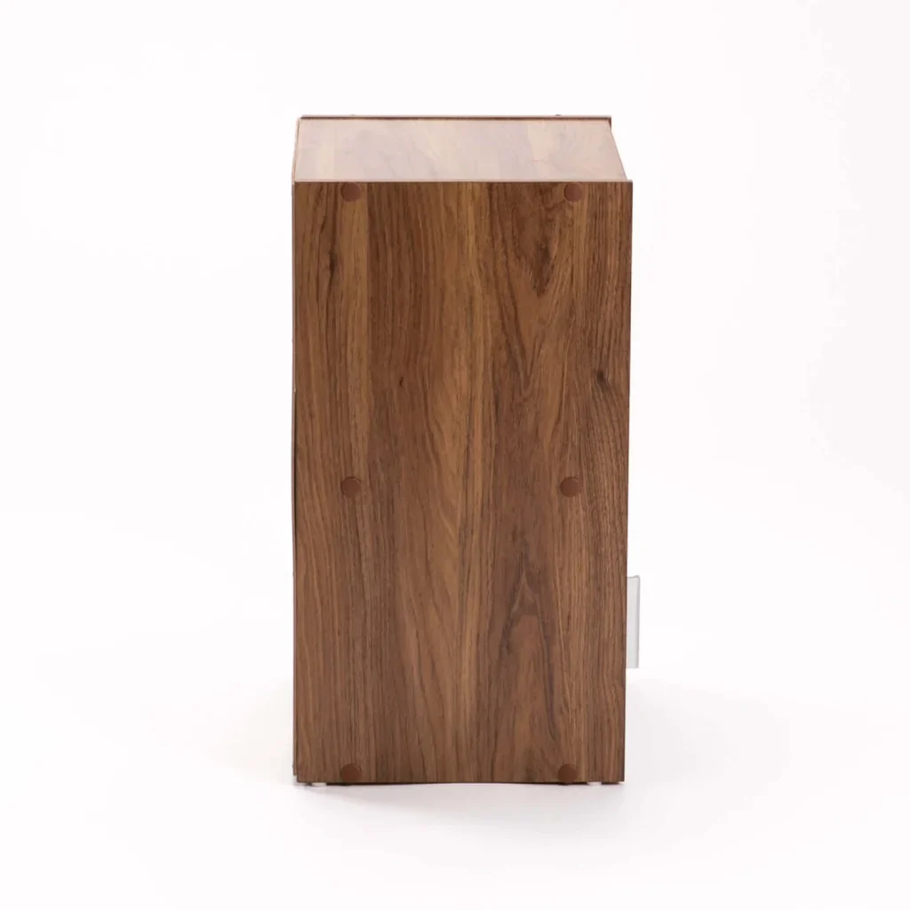 CYRUS 1 DOOR PEDESTAL -WALNUT