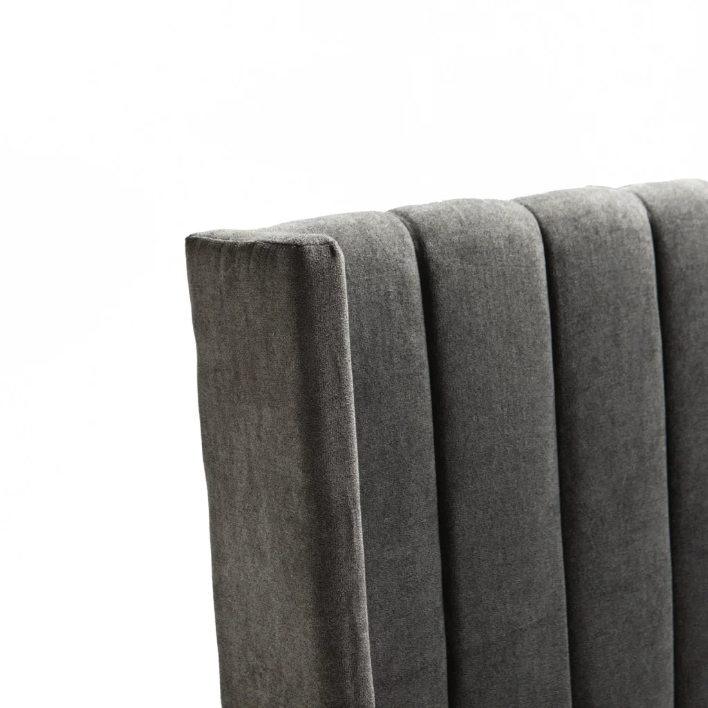 BRIA FABRIC HEADBOARD (KING) - DARK GREY