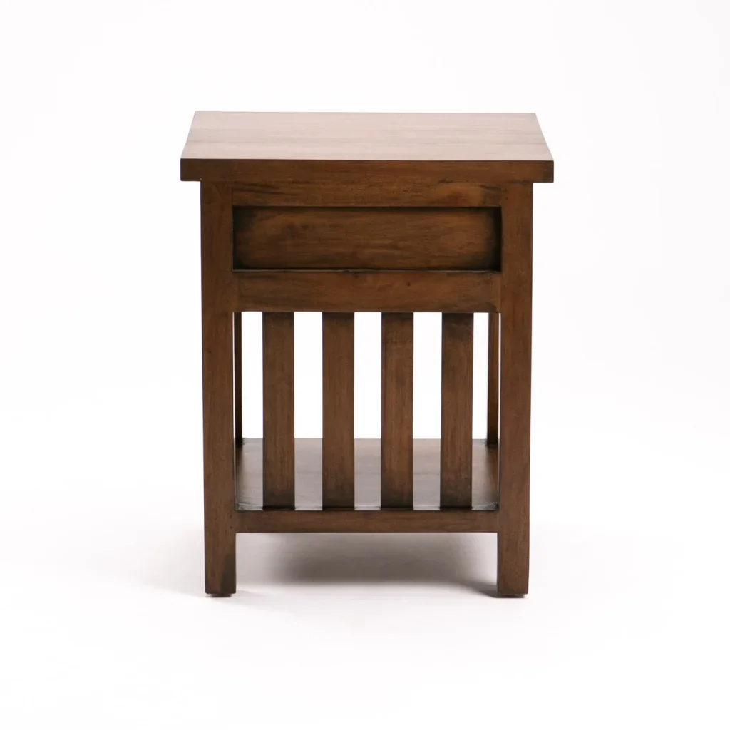 TIKKA 1 DRAWER PEDESTAL - WALNUT