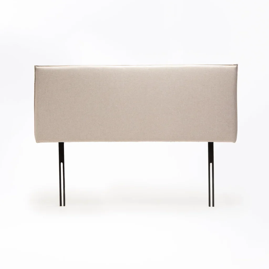 ZOE FABRIC HEADBOARD (SINGLE) - OATMEAL