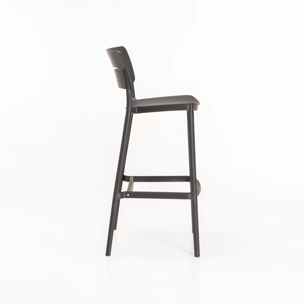 LEMNOS INDOOR/OUTDOOR BARSTOOL - DARK GREY